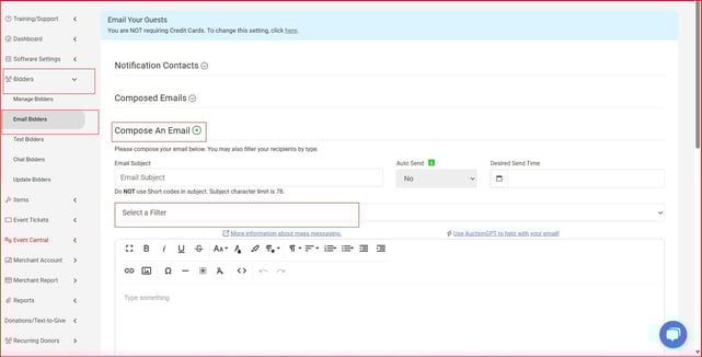Email donors 2